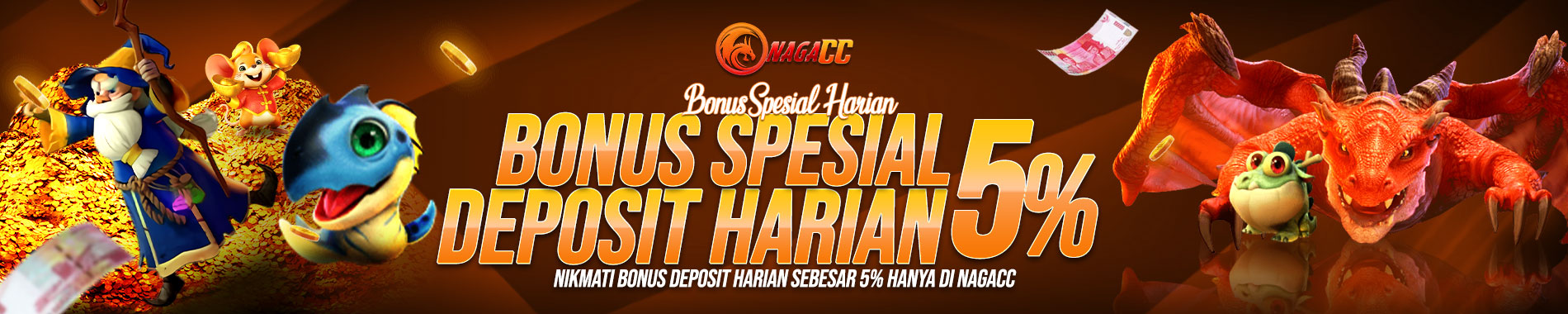 Event Bonus Harian 5%